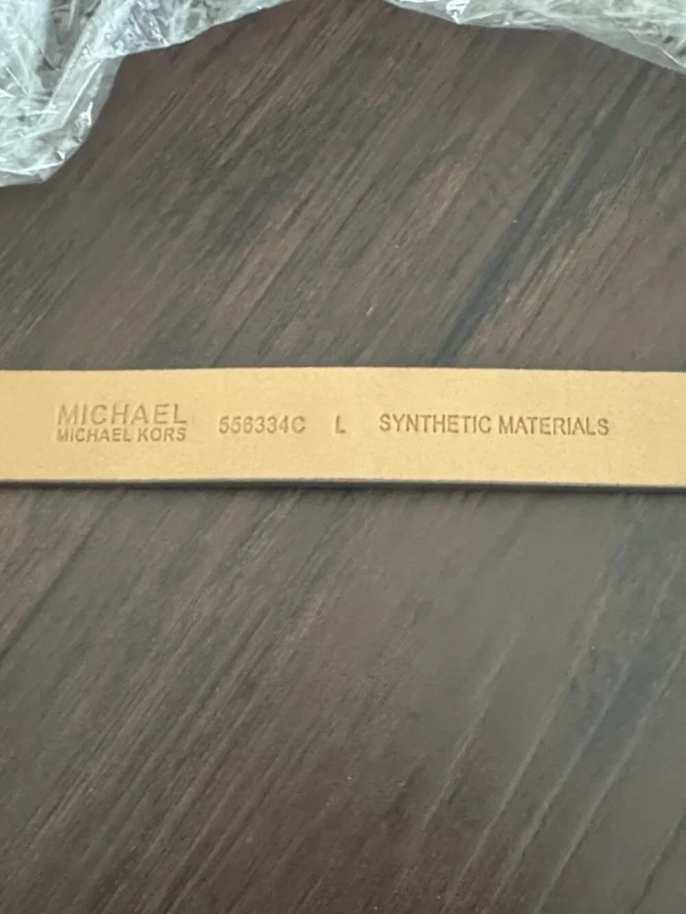 Michael Kors Womens Logo Belts Gold Hardwear Large NWT Bundle
